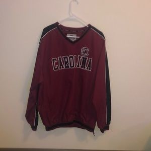 University of South Carolina windbreaker pullover